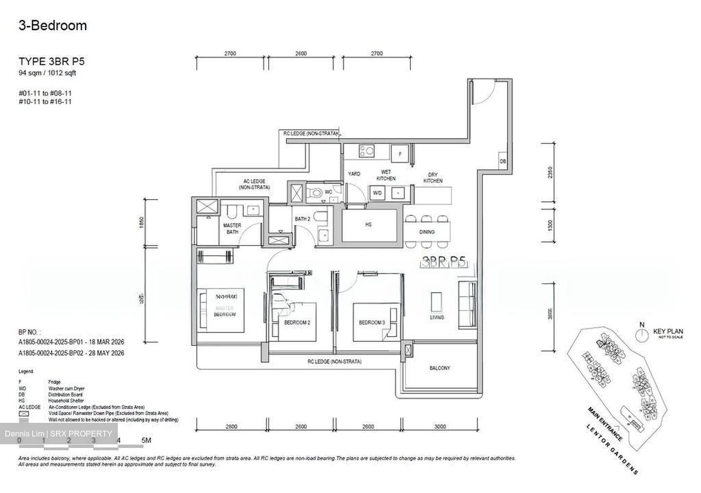 Lentor Gardens Residences (D26), Apartment #604941001